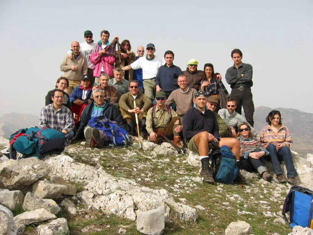 Foto di gruppo Monte Sellaro