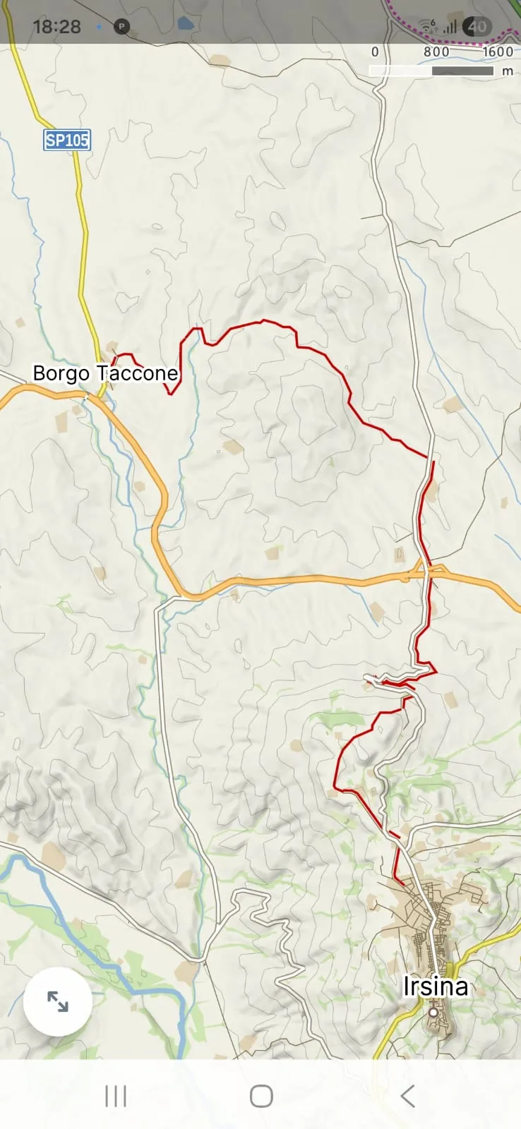 Dal borgo Taccone a Irsina